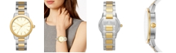 Tory Burch Women's Gigi Two-Tone Stainless Steel Bracelet Watch 36mm
